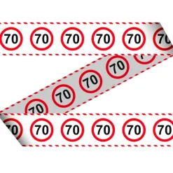 Afspærringsbånd Trafikskilt - 70 år
