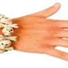 Armbånd med knogler & kranier