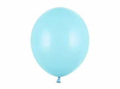 Baby Blå Balloner 30 cm, 50 stk.