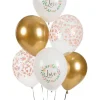 Ballon 30 cm, Love, Mix (6 Stk.)