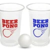 Beerpong Spil m/12 Kopper & 2 Bolde