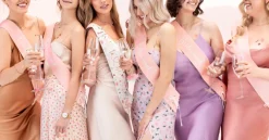 Blomstret "Bride to Be" Sash