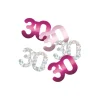 Bordkonfetti - Pink Fødselsdag, 30 År