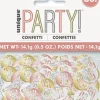 Bordkonfetti 80 År - Happy BDAY Rosegold Glitz