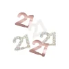 Bordkonfetti - Rosegold Fødselsdag, 21 År