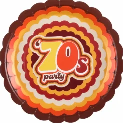 Brune 70s Tallerkner