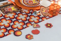 Brun 70s Konfetti