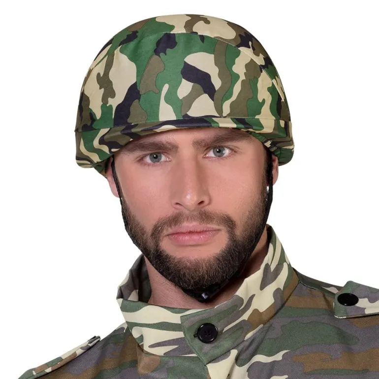 Camouflage Hjelm til Voksne