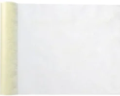 Creme Filt Bordløber, 30 cm x 10 meter