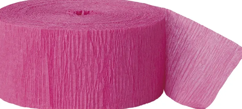 Crepebånd pink (24,6M)