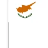 Cypern Papirflag på Pind, 27 x 20 cm
