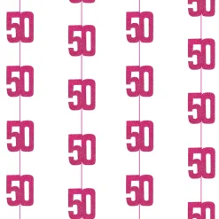 Dekosnore - Pink Glitz Fødselsdag, 50 År