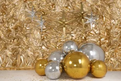 3D Folie Ballon Stjerne, 105 cm, Guld