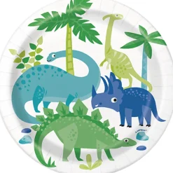 Dino Junior Kagetallerkner 17 cm, 8 stk.