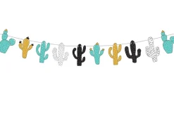 Dinosaur Party - DIY Kaktus Guirlande