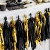 DIY Kvast Guirlande, Guld