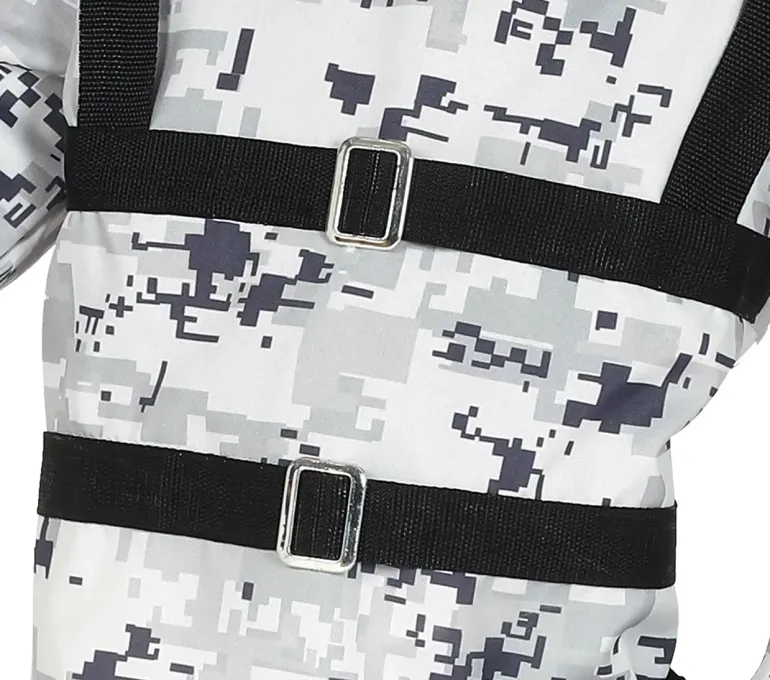 Elite Soldat Kostume - Sne Camouflage Special Forces til Børn