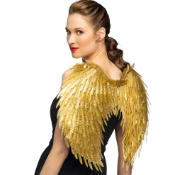 Englevinger, Metallisk Guld Glam
