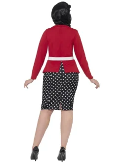 50'er Pin-Up Kjole, Plussize