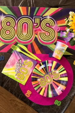 Farverig 80s Papkrus