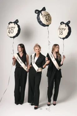 Fødselsdagsballon 40 År - Milestone Elegance