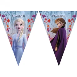 Flagguirlande 2,3M med Disney' Frozen II vimpel flag