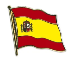 Flag Pin - Spansk Broche