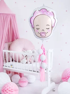 Folie Ballon Baby - Girl, 40 X 45 cm, Mix