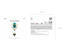 Folie Ballon - Ballon 4D, 36 X 110 cm, Mix