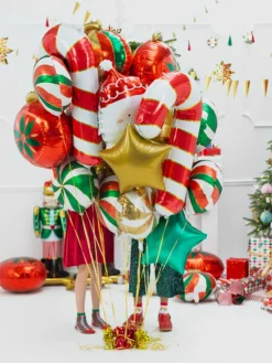 Folie Ballon Candy, 35 cm, Grøn