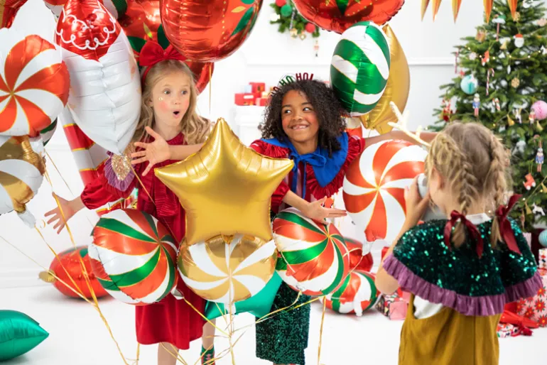Folie Ballon Candy, 35 cm, Guld