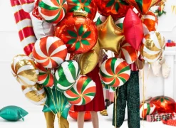 Folie Ballon Candy, 35 cm, Rød