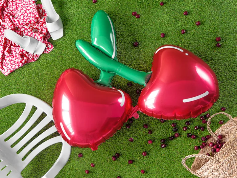 Folie Ballon Cherry, 88 X 73 cm, Mix
