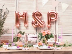 Folie Ballon &, 35 cm, Rosegold