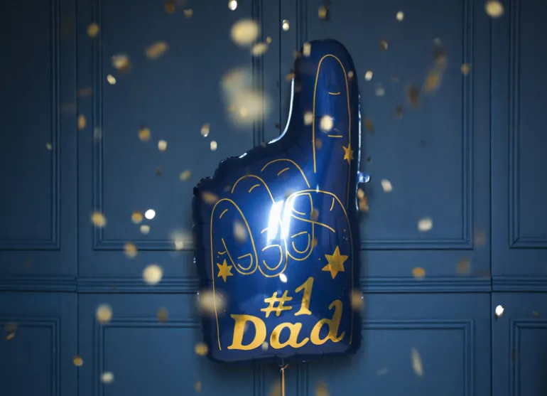 Folie Ballon #1 Dad, 44 X 82 cm, Mix