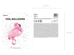 Folie Ballon Flamingo, Pink, 70 X 95 cm