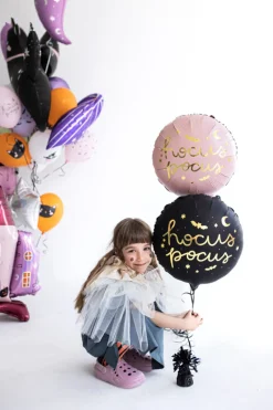 Folie Ballon Hocus Pocus, 45 cm, Sort