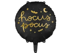 Folie Ballon Hocus Pocus, 45 cm, Sort