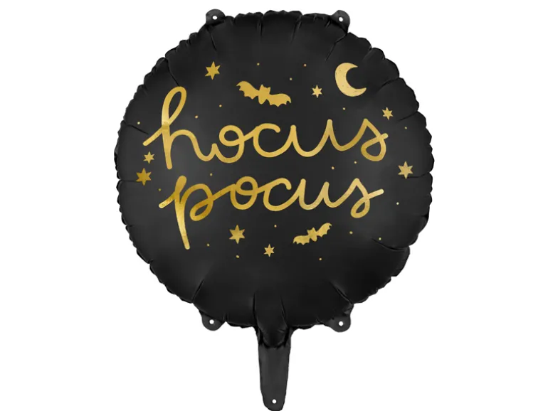 Folie Ballon Hocus Pocus, 45 cm, Sort