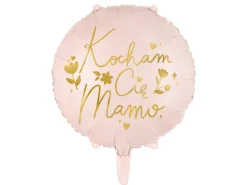 Folie Ballon ''Kocham Cię Mamo'', 45 cm, Pink