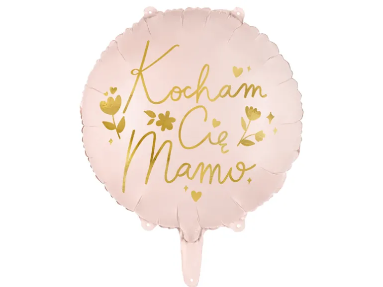 Folie Ballon ''Kocham Cię Mamo'', 45 cm, Pink