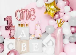 Folie Ballon One, 66 X 37 cm, Rosegold