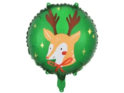 Folie Ballon Reindeer, 45 cm, Mix
