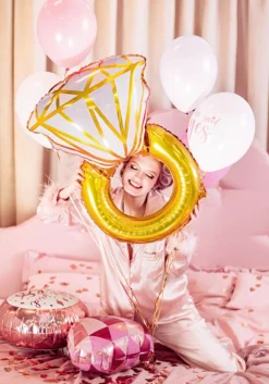 Folie Ballon Ring, 41 X 72 cm, Mix