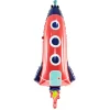 Folieballon Rocket, 44 X 115 cm, Mix