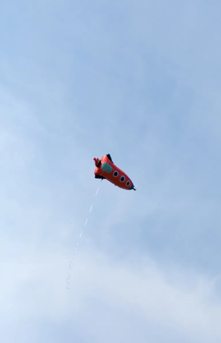 Folieballon Rocket, 44 X 115 cm, Mix