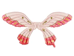 Folie Ballon Sommerfuglevinger, Mat Pink, 102 X 50 cm