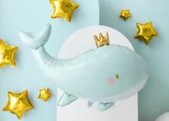 Folie Ballon Stjerner, 12 cm, Guld (25 Stk.)