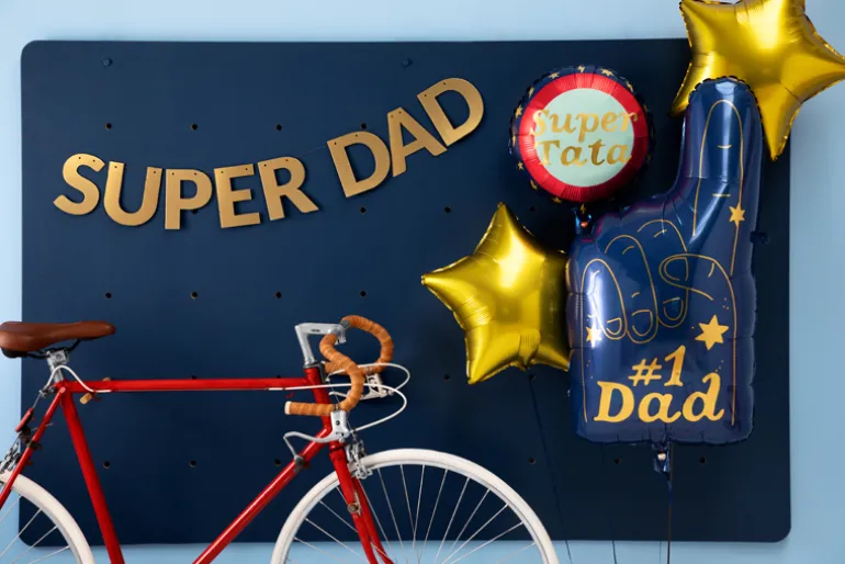 Folie Ballon Super Tata, 45 cm, Mix