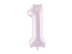 Folie Ballon Tal ''1'', 72 cm, Lilla